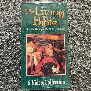 Vintage NIP The Living Bible VHS Set